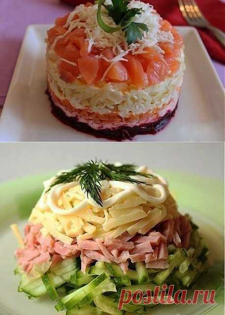 Подборка 10 самых вкусных салатов! Забираем, что бы не потерять!.