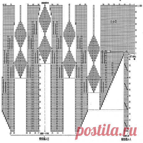 Японская кокетка: 5 ажурных моделей из японских журналов по вязанию | Вязание с Paradosik_Handmade | Дзен