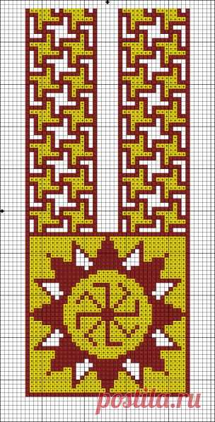 Узоры для горловины — Славянская культура