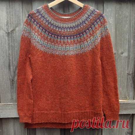 Джемпер Lunenburg. Дизайн Pullover Amy Christoffers