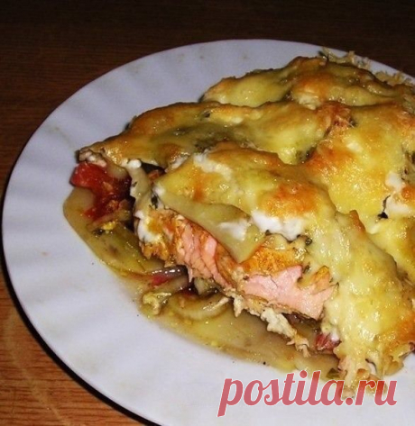 (+1) комм - Рыба запечённая в картофельной &quot;шубе&quot;. | Любимые рецепты