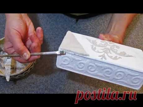 Turn an ordinary bottle into a work of art! Volumetric decor technique, do-it-yourself bottle decor - YouTube
