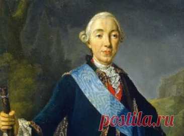 МУЖ ЕКАТЕРИНЫ-2--Петр III Федорович (21 февраля 1728 - 18 июля 1762) , российский император (в 1762 году)