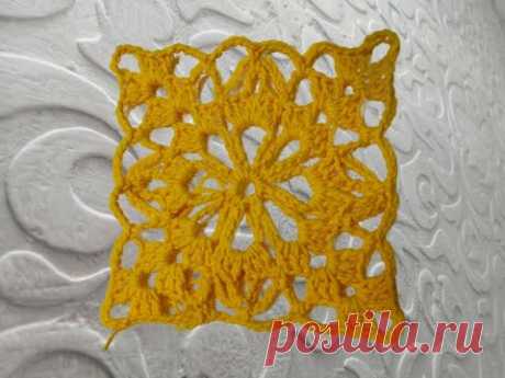 Вяжем нежный, красивый мотив крючком для летнего топа
