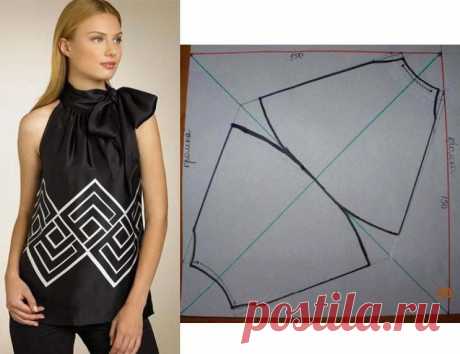 Летние модели для шитья с выкройками.