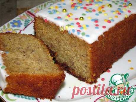 Медовый кекс с лесными орехами - кулинарный рецепт