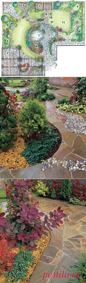 КРАСИВЫЙ САД НА ТРЕХ СОТКАХ: как грамотно обустроить небольшой «кусочек» земли.