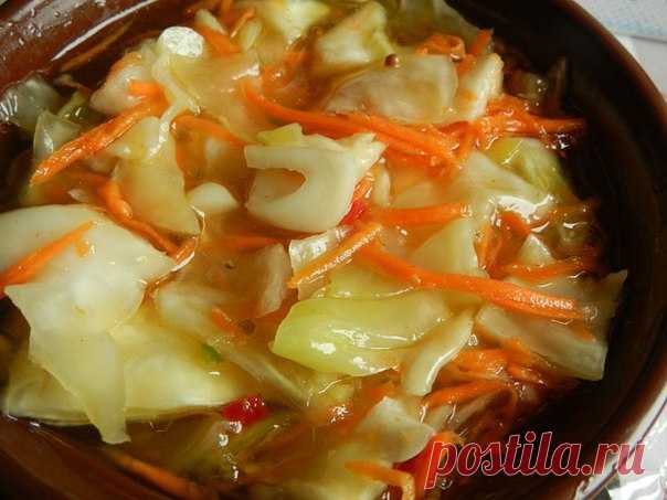 Вкусная закуска - *Капуста по-корейски*