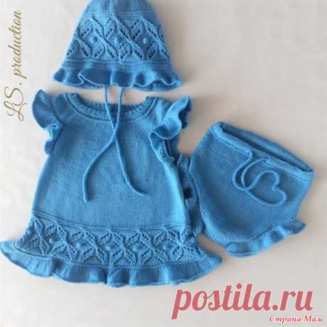 Комплект малышке из VITA cotton SOFT COTTON - Вязание - Страна Мам
