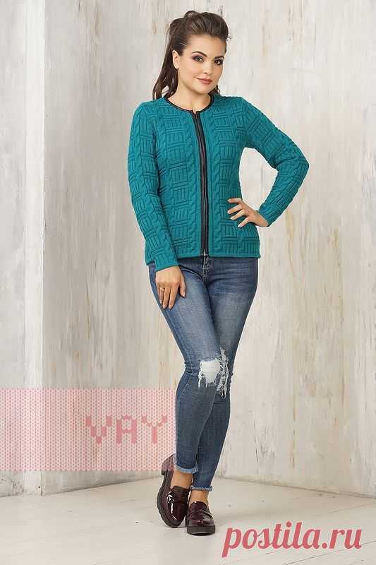 Вязаные кофты от марки VAY. Вязаные кофты для женщин VAY (артикул 1515), цветовое решение изумруд. Ещё больше вязаных кофт из шерсти марки ВЭЙ на наших сайтах. Официальное представительство бренда VAY: купить в розницу в магазине Согревай.ру https://www.sogrevay.ru, оптовые закупки на Ньювэй.ру https://www.newvay.ru