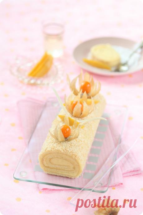 Verdade de sabor: Рулет "Тропический" / Torta tropical