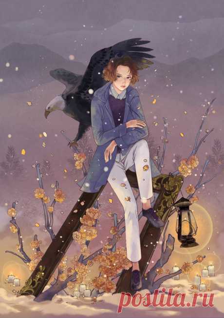 Lamei | Боярышник - Оригинальные работы - Граффити Королевство Иллюстрация