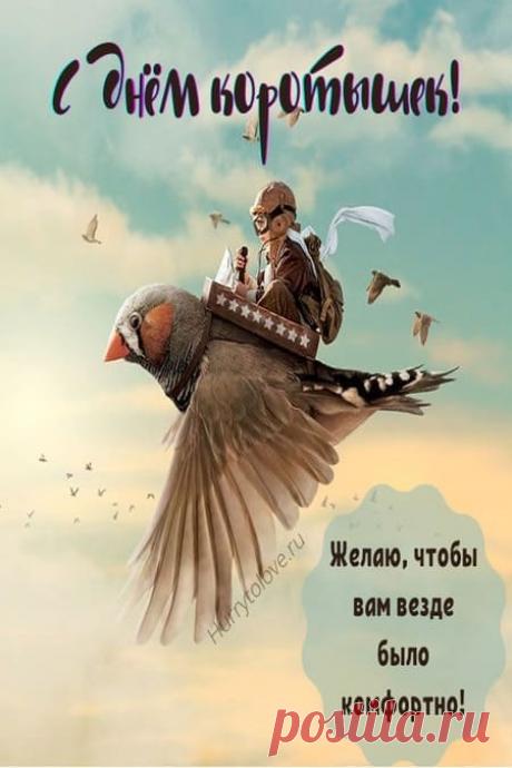 Картинки на день коротышек: поздравления в открытках с надписями на 22 декабря 2023