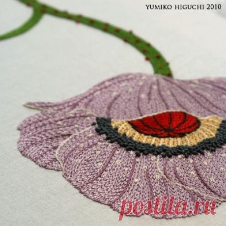 Фантастическая вышивка Юмико Хигучи (Yumiko Higuchi) | Женские страсти