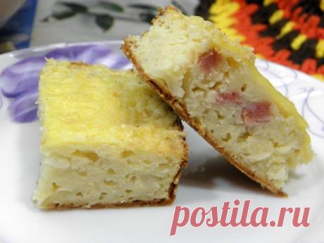 Шарлотка капустная - неожиданно очень вкусная!!!