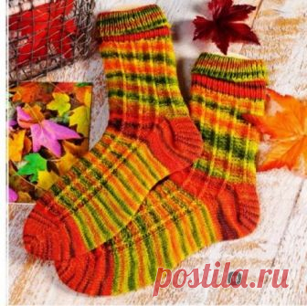 Носки спицами