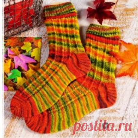 Носки спицами