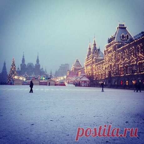 Зима в Москве