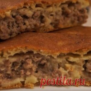 Пирог с мясом 