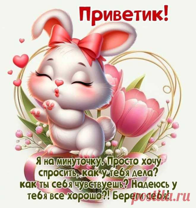 Я привет Вам посылаю,
С позитивом и добром.
С днём приветствий поздравляю,
С этим радостным деньком!