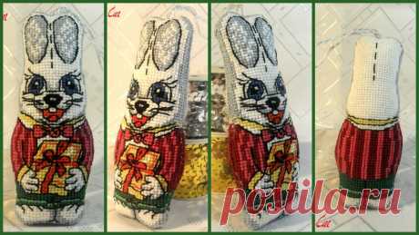 Украшение на елку - Зайка