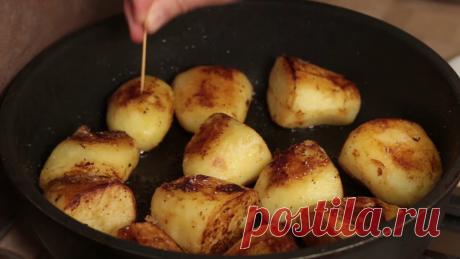 Бабушкин рецепт вкусной жареной картошки. Простой способ приготовления картофеля | IrinaCooking | Яндекс Дзен
