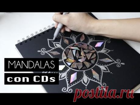 Mandalas con Cds - DIY - YouTube