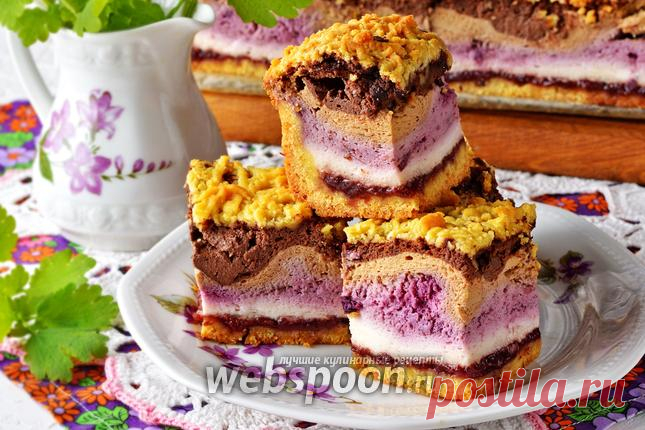 Пляцок со сметаной и вареньем рецепт с фото, как приготовить на Webspoon.ru