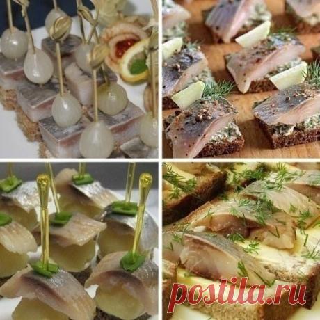 Крутые идеи для канапе