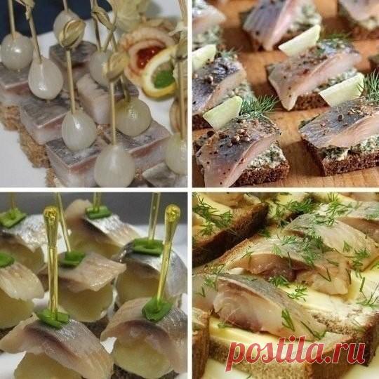 Крутые идеи для канапе