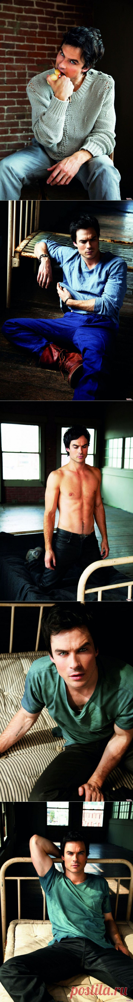 Ян Сомерхолдер (Ian Somerhalder) – Фотосессия для журнала InStyle Man Russia (весна 2012) | Starer - Фотосессии знаменитостей