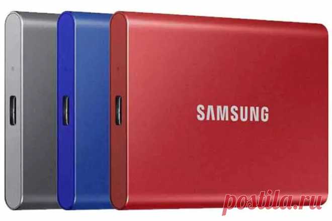 Внешний жесткий диск SSD SAMSUNG T7