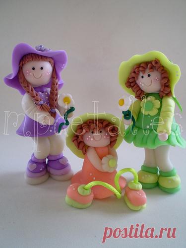 Холодный фарфор-куклы (Испания) Часть 1