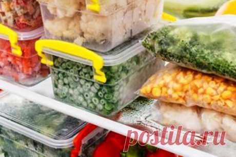Запасы на зиму: 12 продуктов, которые обязательно нужно заморозить!