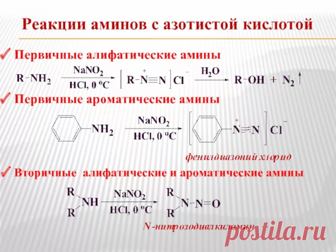 ЕГЭ по химии : Амины с азотистой кислотой (задачи). | Елена Шаврак | Дзен