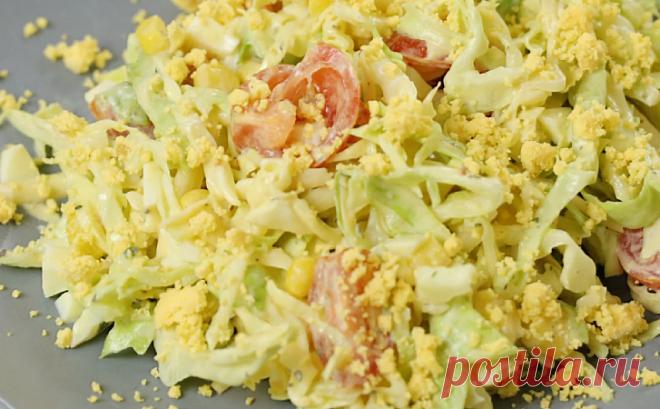 Салаты из сезонной капусты: 3 рецепта на каждый день