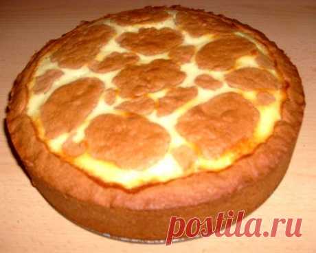 Russische Zupfkuchen (пирог с творожной начинкой)
