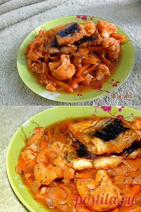 Скумбрия с овощным остро-сладким маринадом в мультиварке. Рецепт c фото, мы подскажем, как приготовить!