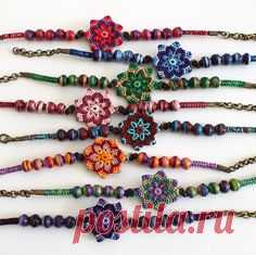 Colorful macramè bracelets #boho #macrame