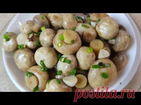 Маринованные ГРИБЫ за 5 минут, цыганка готовит. Gipsy cuisine.