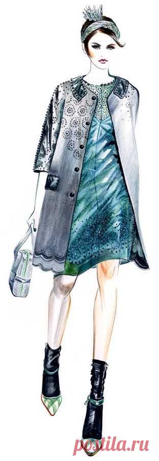 fashion illustration | Fashion illustration/ vintage/ art