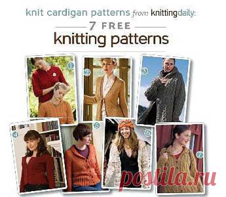 Knit Cardigan Patterns: 7 Free Knitting Patterns .