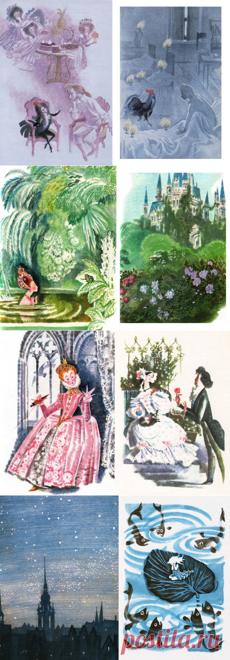 Когда сказка обретает цвет: Фантастические работы классика советской и российской иллюстрации Ники Гольц