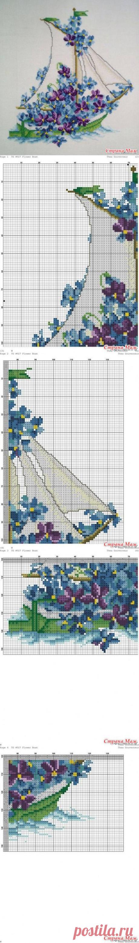 Вышивки крестиком со схемами. - Клуб рукоделия - Страна Мам
