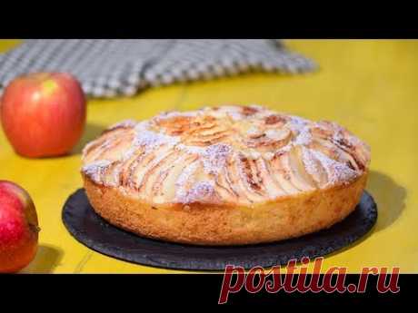 Шарлотка с яблоками