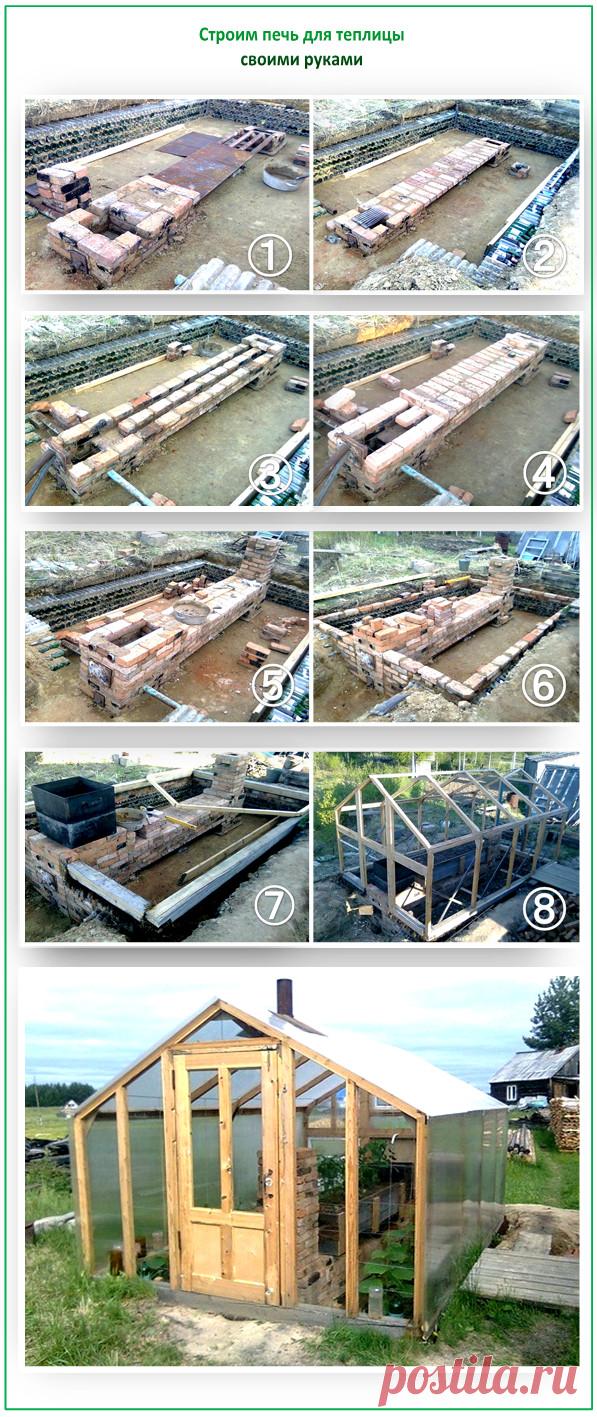 Как сделать экономную печь для отопления теплицы — Чудеса в решете