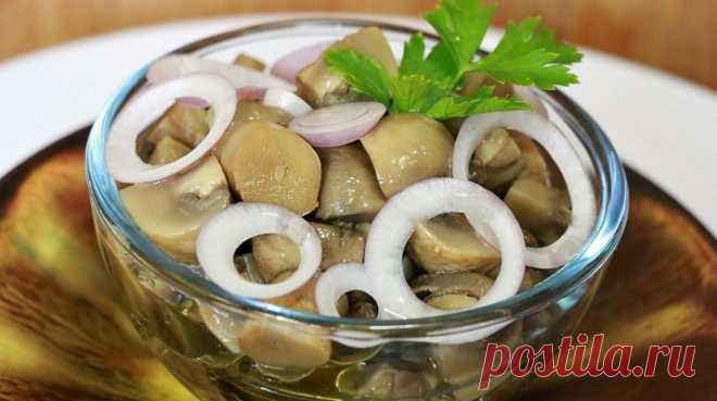Маринованные шампиньоны быстро и вкусно - время готовки всего 17 минут! . Пошаговые рецепты для Вас на портале «Люблю готовить» - lovecook.me