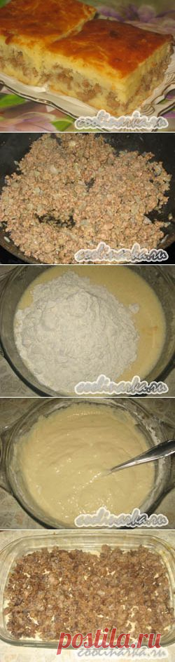 Гости на пороге -заливной пирог - Простые рецепты Овкусе.ру
