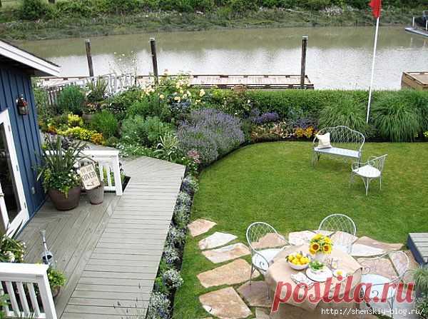 Немного идей для вашего сада.