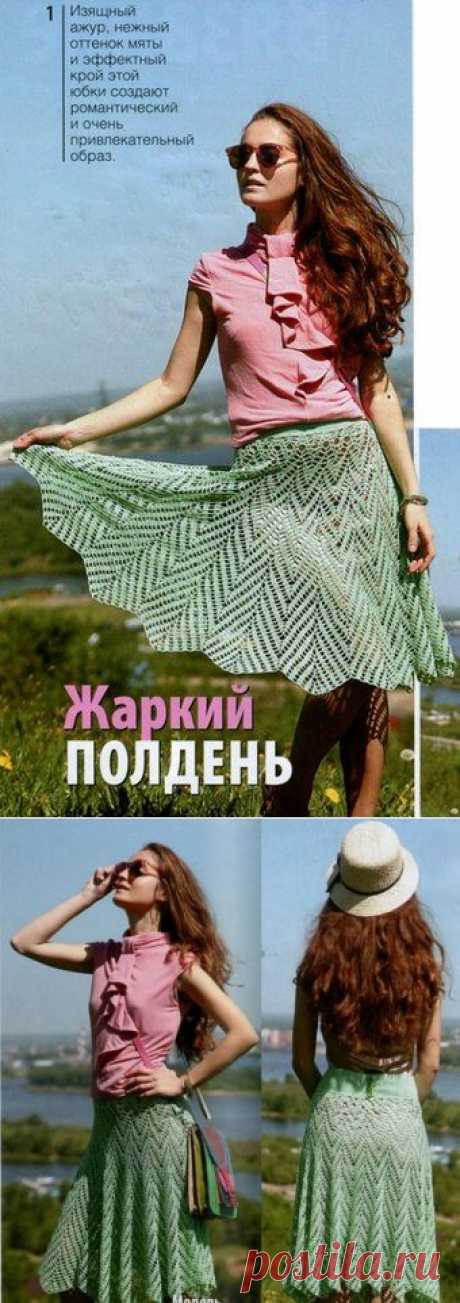 ЮБКА - Юбки,шорты,штаны - Вязание крючком -МАСТЕР-КЛАССЫ ПО РУКОДЕЛИЮ- Страна рукоделия